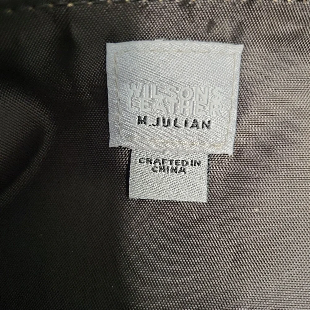 Wilsons Leather M Julian Y2K Distressed Messenger‎ Bag Texas Longhorn Skull